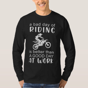Rev Up Laughwith Bad Day of Dirtcycle Tee - Escap