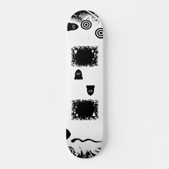 Reva-stiga ombord mini skateboard bräda 18,5 cm (Framsida)