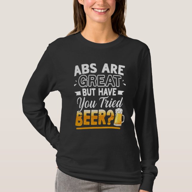 Revben är bra men har du provat öl  Öl T Shirt (Framsida)