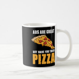 Revben är bra men har du provat pizzakärlek fitnes kaffemugg