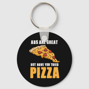 Revben är bra men har du provat pizzakärlek fitnes nyckelring