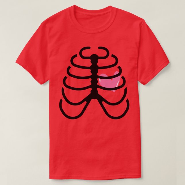 revben och hjärta 4 t shirt (Design framsida)