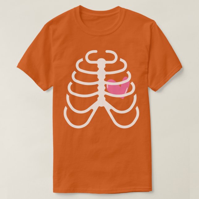 revben och hjärta 5 t shirt (Design framsida)