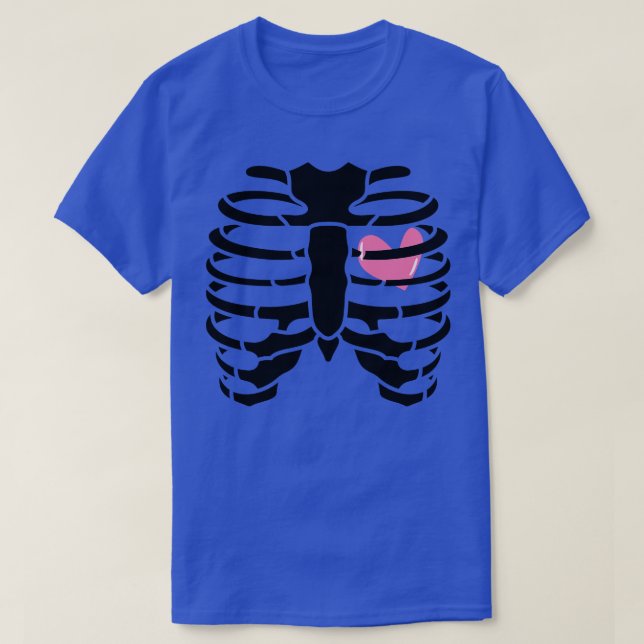 revben och hjärta 6 t shirt (Design framsida)