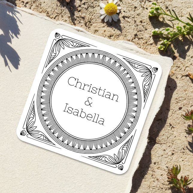 Revbensstomme Par Namn Etiketter - Anpassade (Skapare uppladdad)