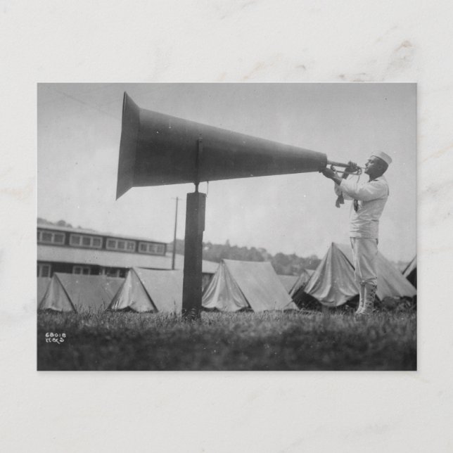 Reveille - flottutbildning, Seattle (ca 1917) Vykort (Framsida)