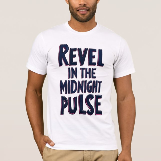 Revel i Midnight Pulse T Shirt (Framsida)
