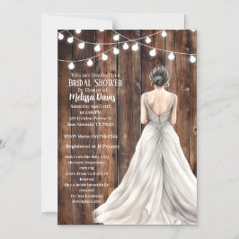 Revelation 21:2 Bridal Shower Invitation Magnetisk Inbjudningskort