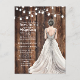 Revelation 21:2 Bridal Shower Invitation Vykort