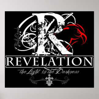 REVELATION poster och ramar in teckningar