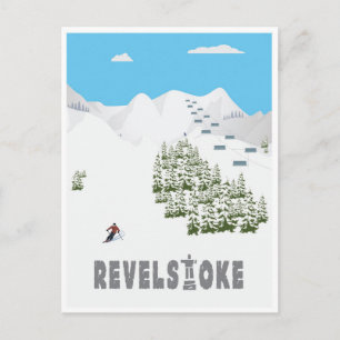 Revelstoke, B.C. Kanada Vykort