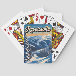 Revelstoke Canada Winter Vintage Casinokort
