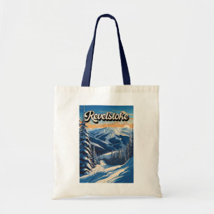 Revelstoke Canada Winter Vintage Tygkasse