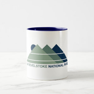 Revelstoke nationalparken Mountain Sol Två-Tonad Mugg