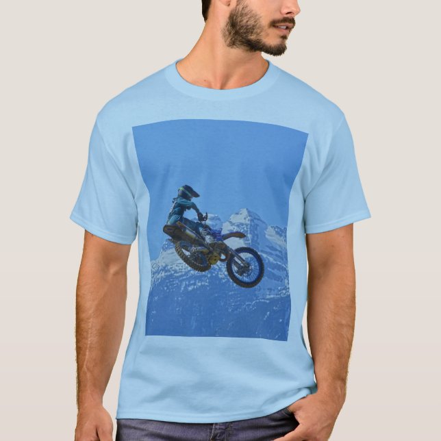 Revelstoke Ride - MotoX Tävla i British Columbia T Shirt (Framsida)