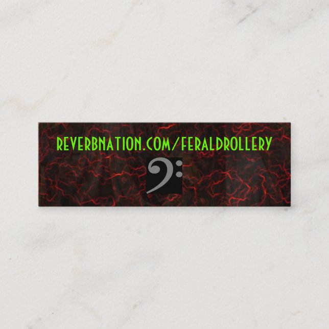 Reverbnation FD kort (Framsida)