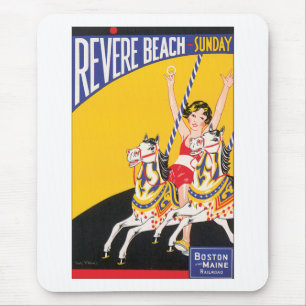 Revere Beach Söndag Musmatta