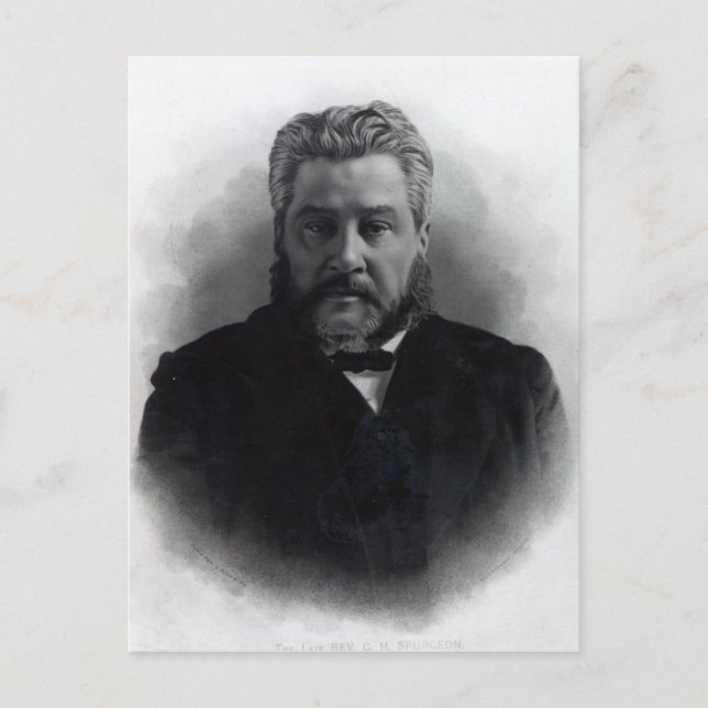 Reverend Charles Haddon Spurgeon Vykort (Framsida)