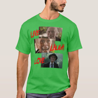 Reverend Henry Kane Live Laugh Kärlek T Shirt
