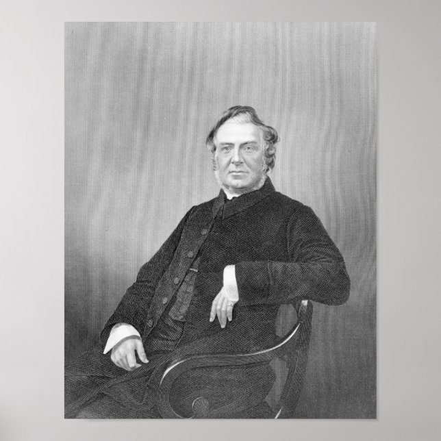 Reverend Hugh Stowell, graverat av D. J. Pound Poster (Framsidan)