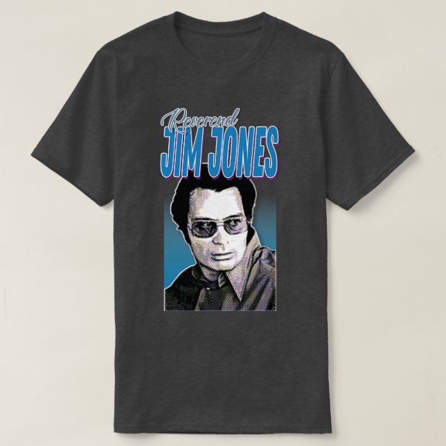 Reverend Jim JonesJonestown Massacre Aesthetic Tri T Shirt (Design framsida)