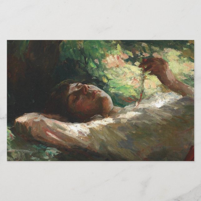 Reverie (av Ipolit Strâmbu) Brevpapper (Framsida)