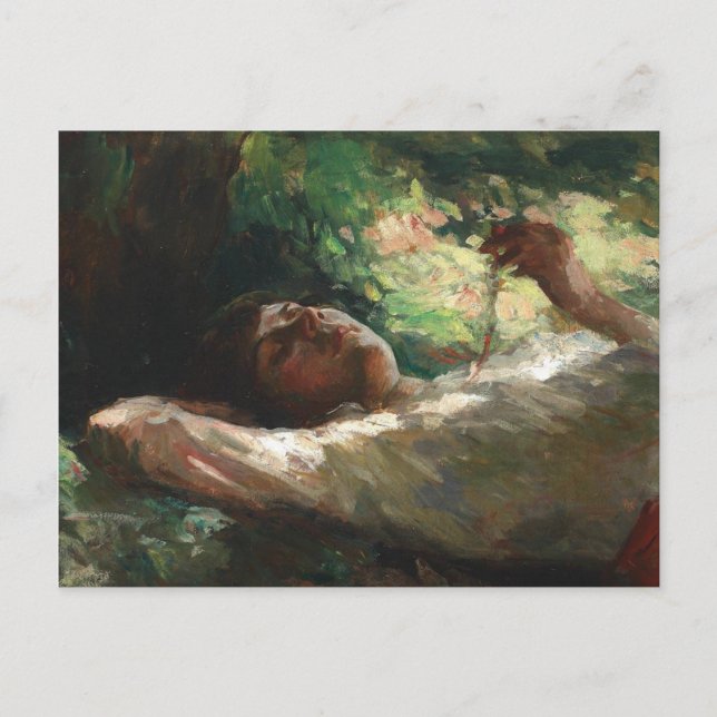 Reverie (av Ipolit Strâmbu) Vykort (Framsida)