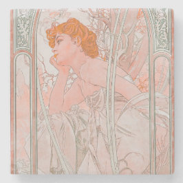 Reverie du Soir (1899) av Alphonse Mucha Stenunderlägg