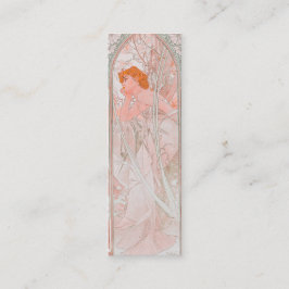 Reverie du Soir (1899) Bookmark Mini Visitkort