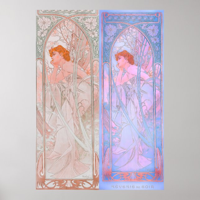 Reverie du Soir (1899) Poster (Framsidan)