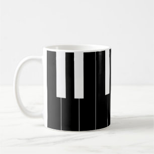 Reversed Piano Nycklar Kaffemugg