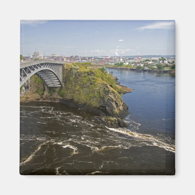 Reverserande vattenfall i floden St. John vid St. Magnet (Framsidan)
