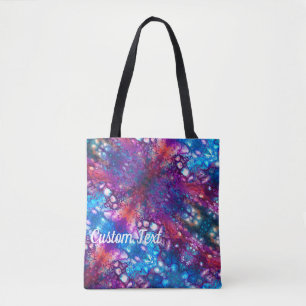 Reversibel Anpassningsbar Pour Boho Tie Dye Art Ba Tygkasse