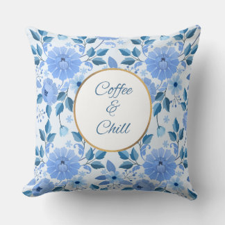 Reversibel Dubbla för Blommigt-sida Kudde