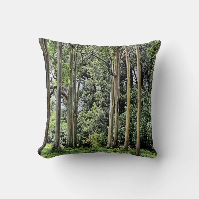 Reversibel Eucalyptus Bamboo Dekorativ kudde (Framsida)