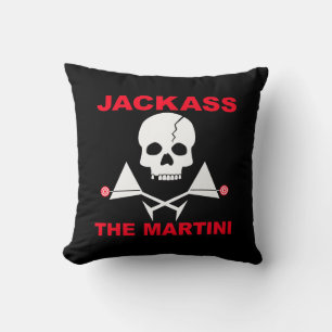 REVERSIBEL Jackass, The Martini Amerikansk MoJo Ku Kudde