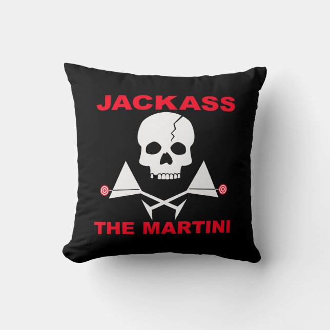 REVERSIBEL Jackass, The Martini Amerikansk MoJo Ku Kudde (Framsida)