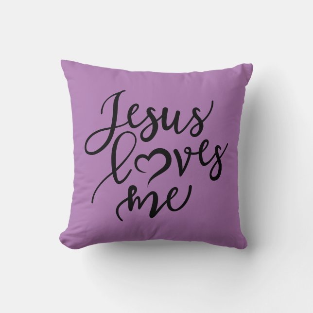 Reversibel Jesus Kärlek me Kudde (Framsida)