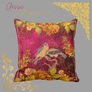 Reversibel marin och vit geometrisk solid baksida kudde