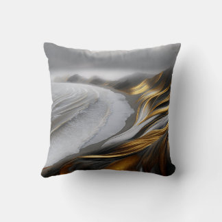Reversibel Mystic Mountain Scenery Pillow Kudde