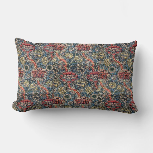 Reversibel Vintage William Morris Wandle Lumbarkudde (Framsida)
