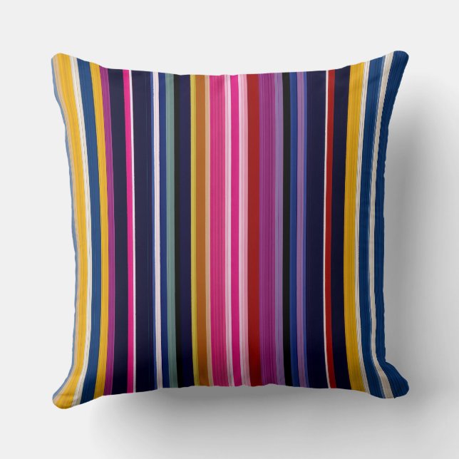 Reversible 90s Neon 3D Geometric & Modern Earthy C Kudde (Baksida)