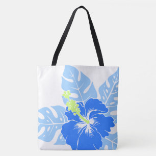 Reversible BeachBag för hibiskus för Banzaistran Tygkasse