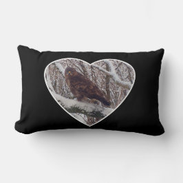 Reversible Buzzard on Snowy Gren in Heart Lumbarkudde