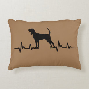 Reversible Coonhound Pillow Prydnadskudde