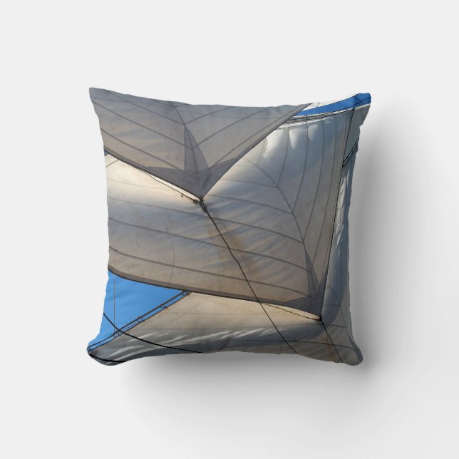 Reversible Frakt Sails on a Pillow Kudde (Framsida)