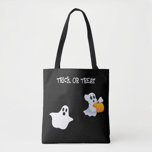 Reversible Halloween candy tobag Tygkasse (Framsida)