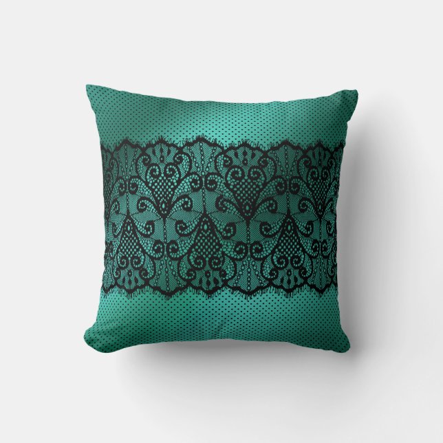 Reversible Jade Snöre Decorative Pillow Kudde (Framsida)