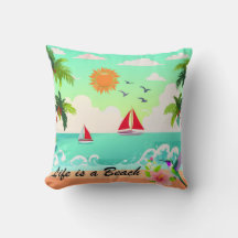 Reversible Life är en Beach Pillow