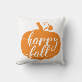 Reversible Lycklig Fall Pumpkin Kudde